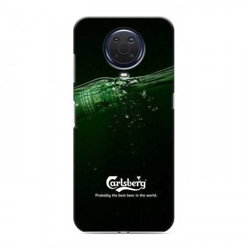 Дизайнерский силиконовый чехол для Nokia G20 Carlsberg