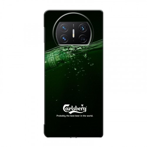 Дизайнерский пластиковый чехол для Huawei Mate X3 Carlsberg