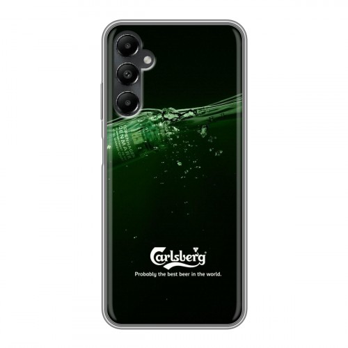 Дизайнерский силиконовый чехол для Samsung Galaxy A05s Carlsberg