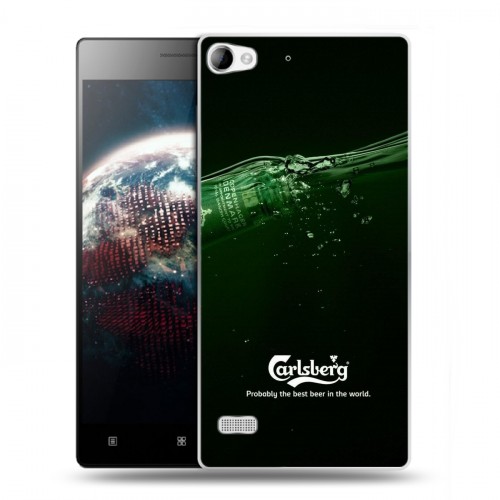 Дизайнерский пластиковый чехол для Lenovo Vibe X2 Carlsberg