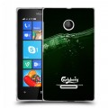 Дизайнерский пластиковый чехол для Microsoft Lumia 435 Carlsberg