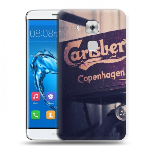 Дизайнерский пластиковый чехол для Huawei Nova Plus Carlsberg