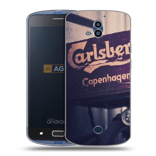 Дизайнерский силиконовый чехол для AGM X1 Carlsberg
