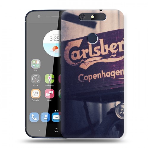 Дизайнерский силиконовый чехол для ZTE Blade V8C Carlsberg