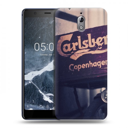 Дизайнерский силиконовый чехол для Nokia 3.1 Carlsberg