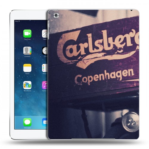Дизайнерский силиконовый чехол для Ipad Air Carlsberg