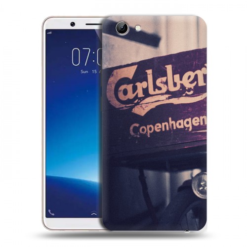 Дизайнерский пластиковый чехол для Vivo Y71 Carlsberg