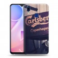 Дизайнерский пластиковый чехол для Vivo Y95 Carlsberg