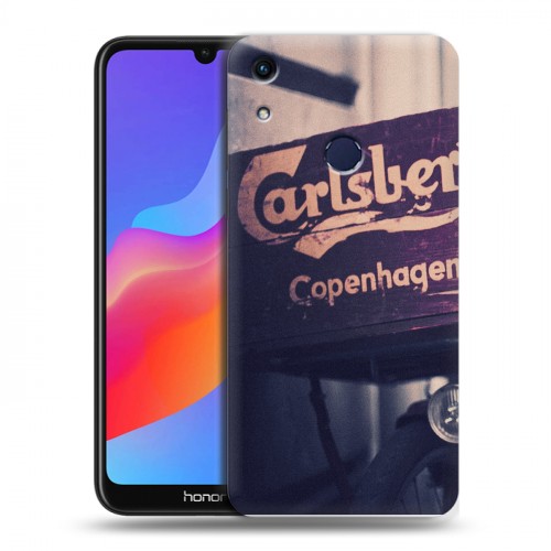 Дизайнерский пластиковый чехол для Huawei Honor 8A Carlsberg