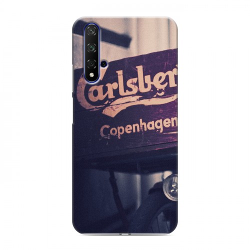 Дизайнерский силиконовый чехол для Huawei Honor 20 Carlsberg