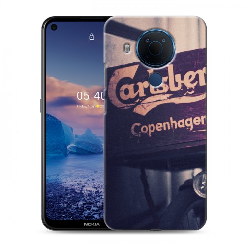 Дизайнерский силиконовый чехол для Nokia 5.4 Carlsberg