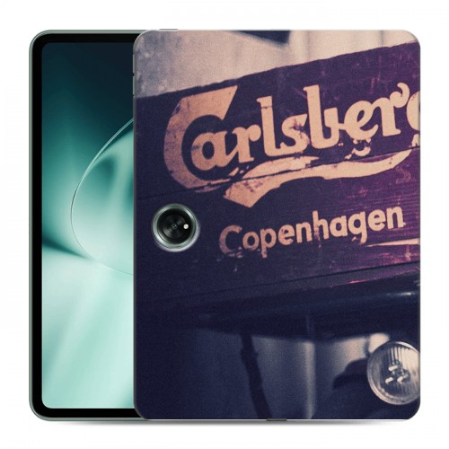 Дизайнерский силиконовый чехол для OnePlus Pad Carlsberg