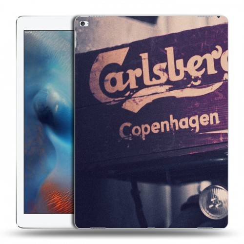 Дизайнерский пластиковый чехол для Ipad Pro Carlsberg