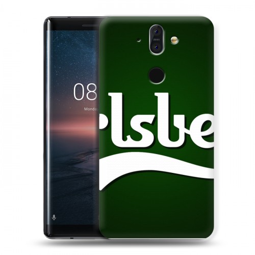 Дизайнерский пластиковый чехол для Nokia 8 Sirocco Carlsberg