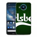 Дизайнерский силиконовый чехол для Nokia 8.3 Carlsberg