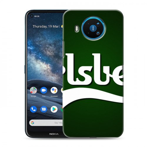 Дизайнерский силиконовый чехол для Nokia 8.3 Carlsberg