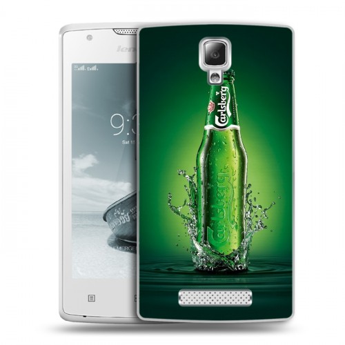 Дизайнерский пластиковый чехол для Lenovo A1000 Carlsberg