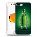 Дизайнерский пластиковый чехол для Iphone 7 Plus / 8 Plus Carlsberg