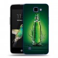 Дизайнерский пластиковый чехол для LG K4 Carlsberg