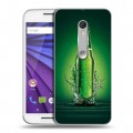 Дизайнерский пластиковый чехол для Lenovo Moto G Carlsberg