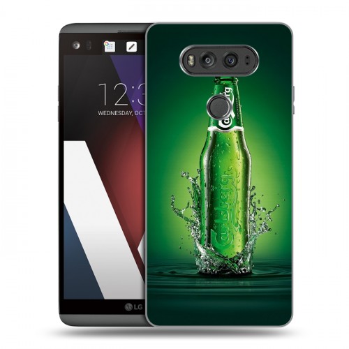 Дизайнерский пластиковый чехол для LG V20 Carlsberg