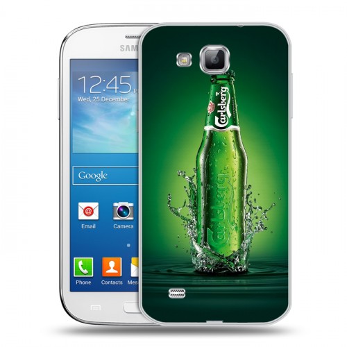 Дизайнерский пластиковый чехол для Samsung Galaxy Premier Carlsberg