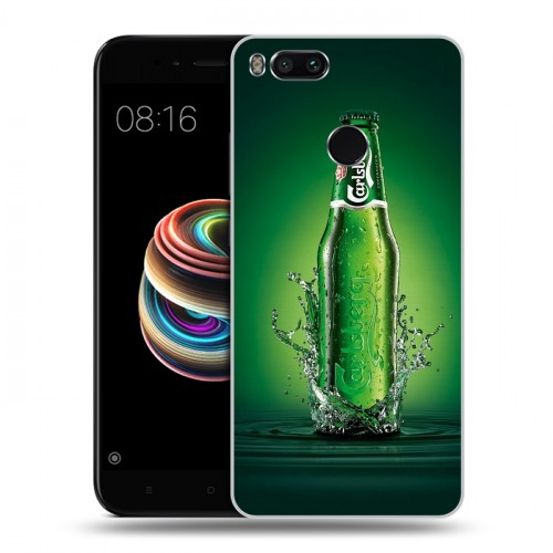 Дизайнерский силиконовый чехол для Xiaomi Mi5X Carlsberg