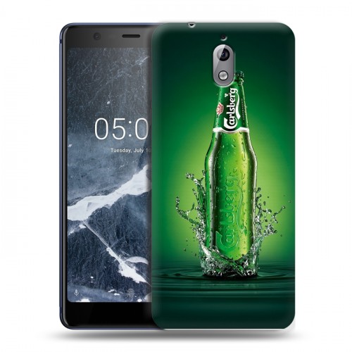 Дизайнерский силиконовый чехол для Nokia 3.1 Carlsberg