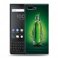 Дизайнерский пластиковый чехол для BlackBerry KEY2 Carlsberg