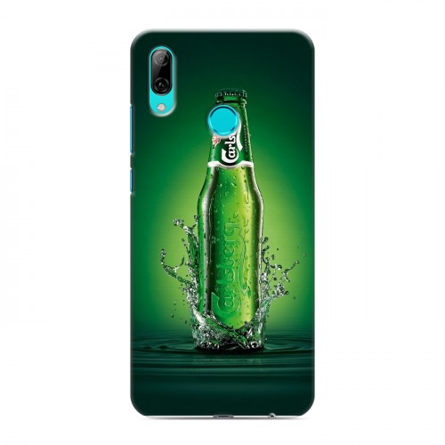 Дизайнерский пластиковый чехол для Huawei P Smart (2019) Carlsberg