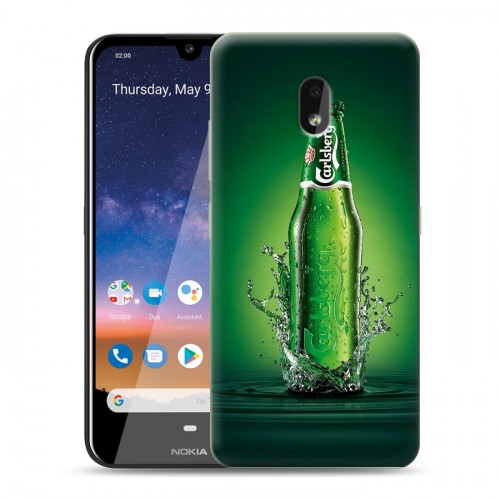 Дизайнерский силиконовый чехол для Nokia 2.2 Carlsberg