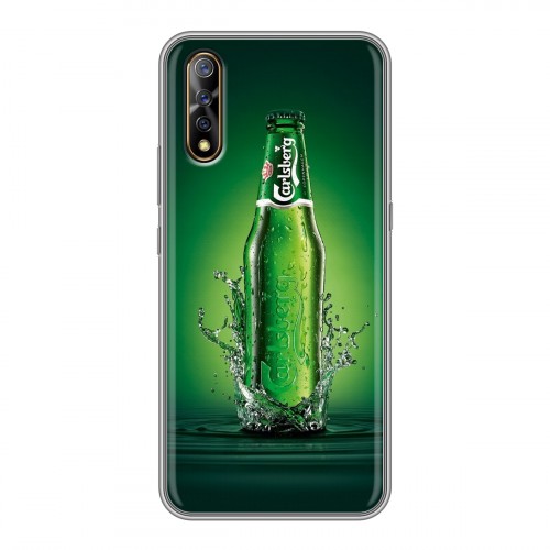 Дизайнерский силиконовый с усиленными углами чехол для Vivo V17 Neo Carlsberg