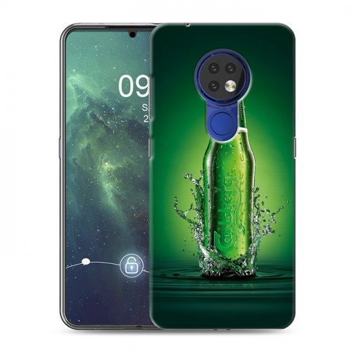 Дизайнерский силиконовый чехол для Nokia 6.2 Carlsberg