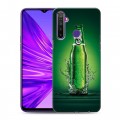 Дизайнерский силиконовый чехол для Realme 5 Carlsberg