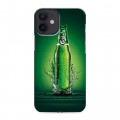 Дизайнерский силиконовый с усиленными углами чехол для Iphone 12 Mini Carlsberg