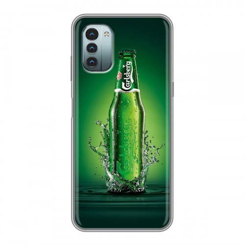 Дизайнерский силиконовый чехол для Nokia G11 Carlsberg