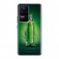 Дизайнерский силиконовый чехол для Xiaomi Poco F4 Carlsberg