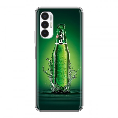 Дизайнерский силиконовый чехол для Tecno Pova 3 Carlsberg