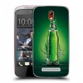 Дизайнерский пластиковый чехол для HTC Desire 500 Carlsberg