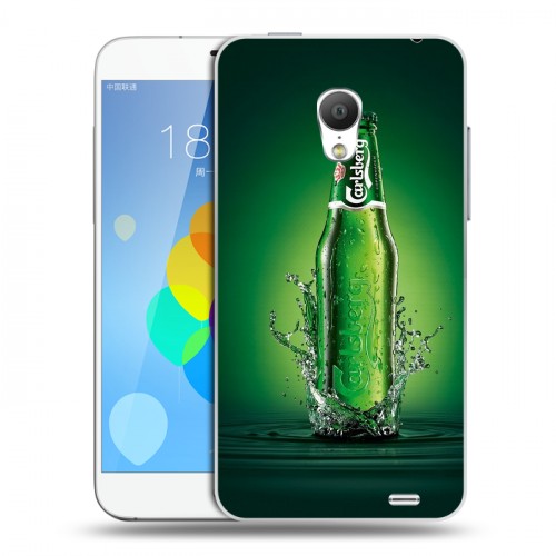 Дизайнерский силиконовый чехол для  Meizu MX3 Carlsberg