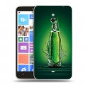 Дизайнерский пластиковый чехол для Nokia Lumia 1320 Carlsberg