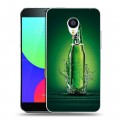 Дизайнерский пластиковый чехол для Meizu MX4 Carlsberg