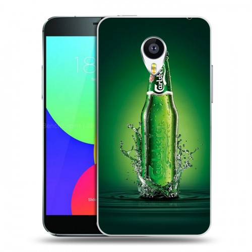 Дизайнерский пластиковый чехол для Meizu MX4 Carlsberg