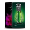 Дизайнерский пластиковый чехол для LG G Flex 2 Carlsberg