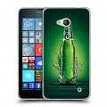 Дизайнерский пластиковый чехол для Microsoft Lumia 640 Carlsberg