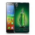 Дизайнерский пластиковый чехол для Lenovo A6000 Carlsberg