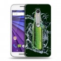 Дизайнерский пластиковый чехол для Lenovo Moto G Carlsberg