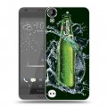 Дизайнерский пластиковый чехол для HTC Desire 530 Carlsberg