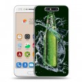 Дизайнерский пластиковый чехол для ZTE Blade V8 Carlsberg