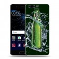 Дизайнерский пластиковый чехол для Huawei P10 Carlsberg